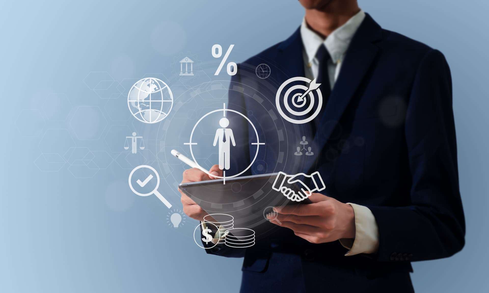 Visual representation of the areas in which a personal brand can enhance one's career journey, including networking, the job search process, and professional growth.