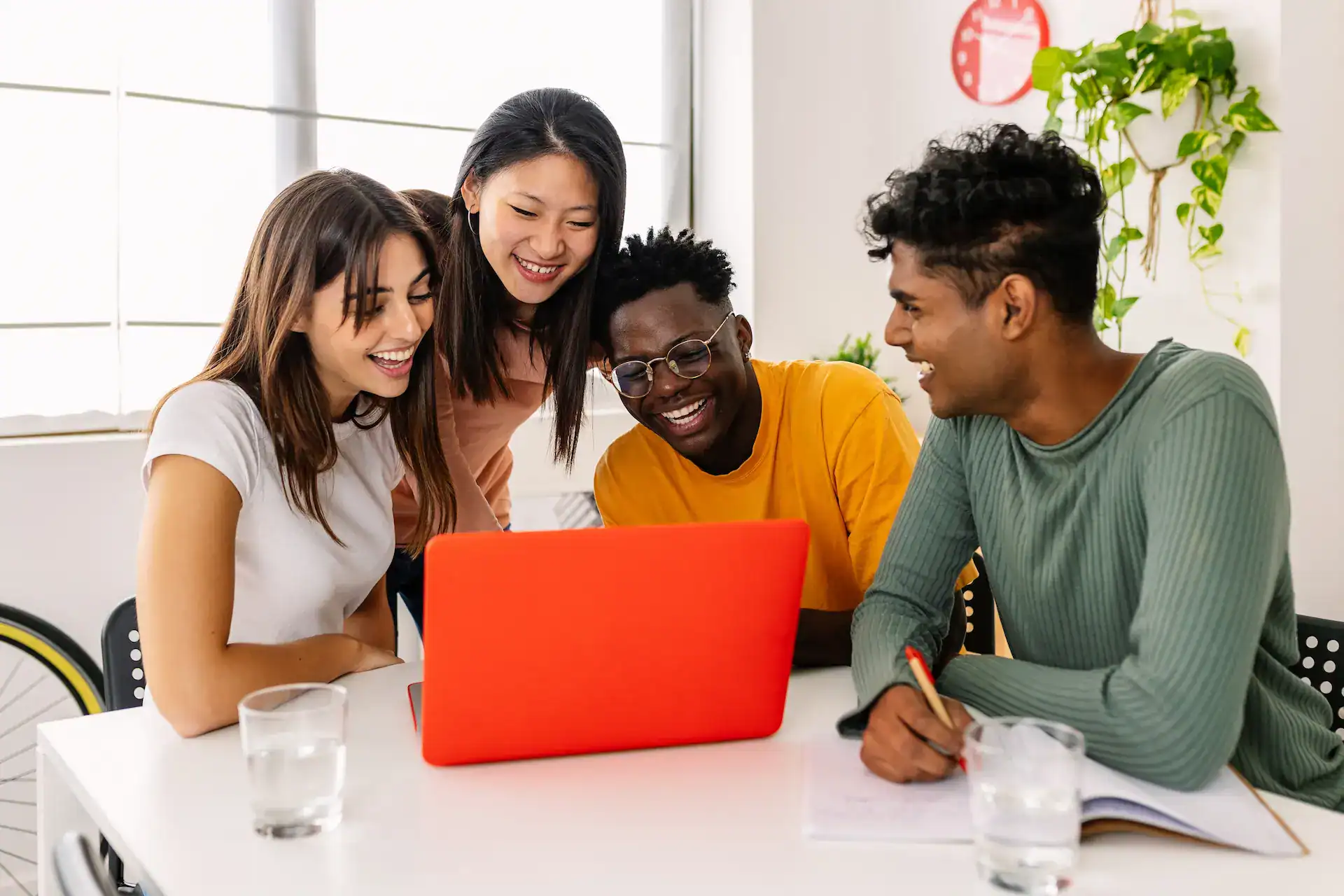 A team collaborating as a symbol of skills that drive leadership while helping future-proof your career.